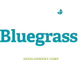 Bluegrass AgTech reverse logo stack RGB